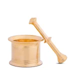 Mojalal Saffron and Brass mortar & pestle