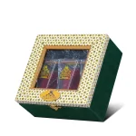 Wooden Inlay Saffron (pack of 3)